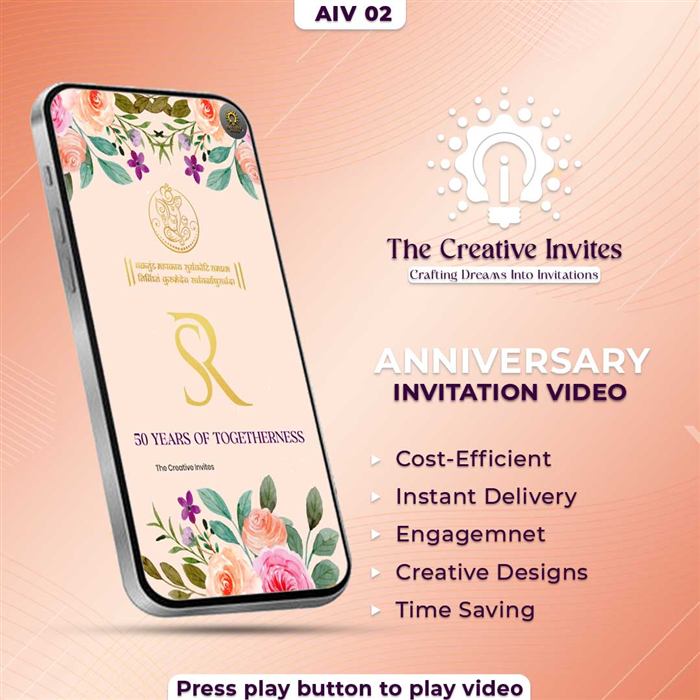 Anniversary Invitation Video 02