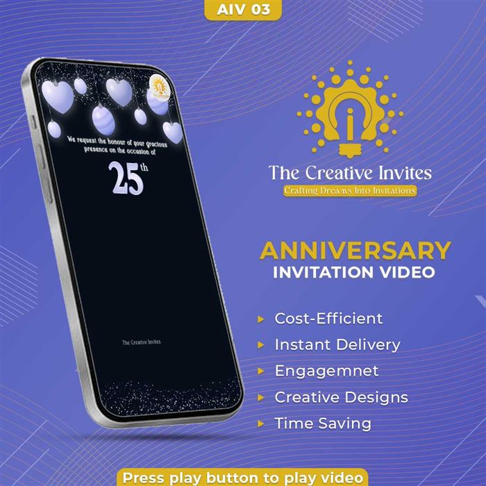 Anniversary Invitation Video 03