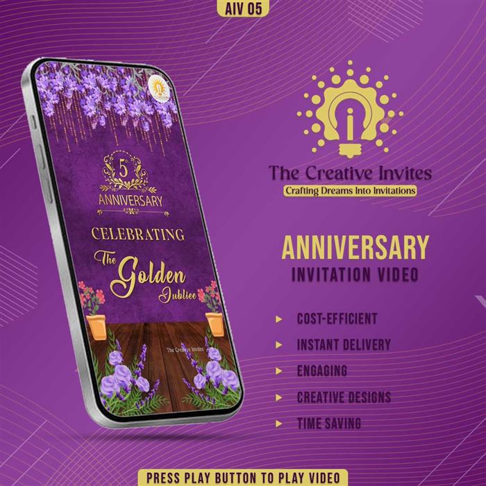 Anniversary Invitation Video 05