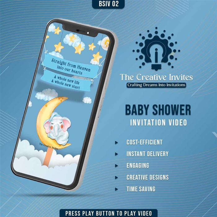 Baby Shower Invitation Video 02