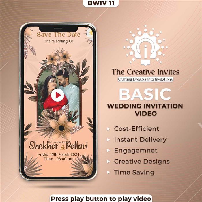 Basic Wedding Invitation Video 11