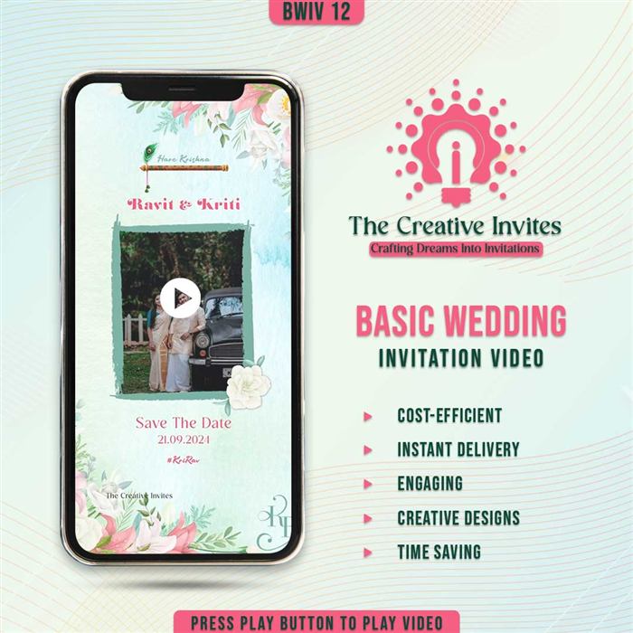 Basic Wedding Invitation Video 12