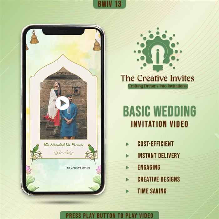 Basic Wedding Invitation Video 13