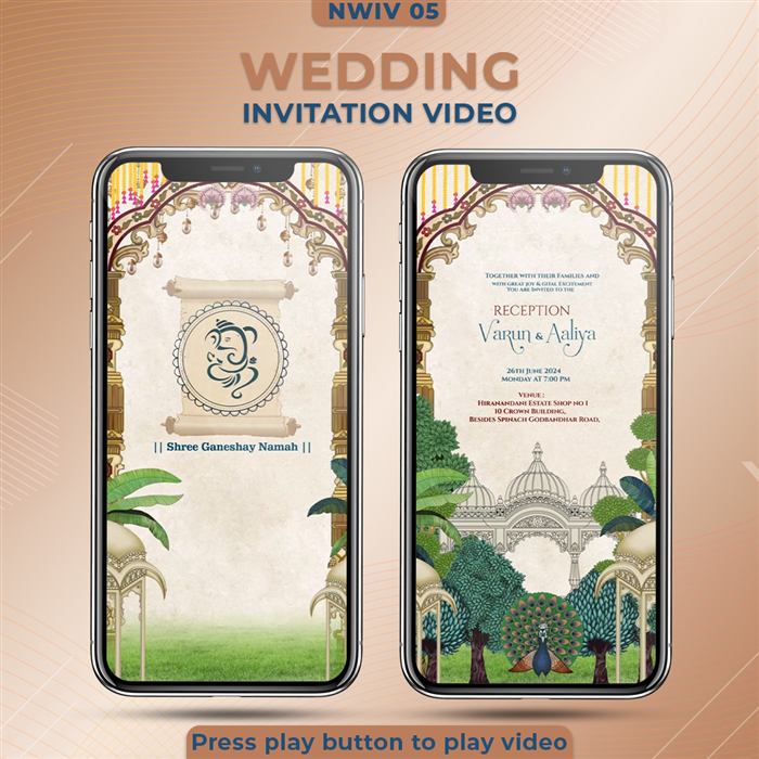 Normal Wedding Invitation Video 05