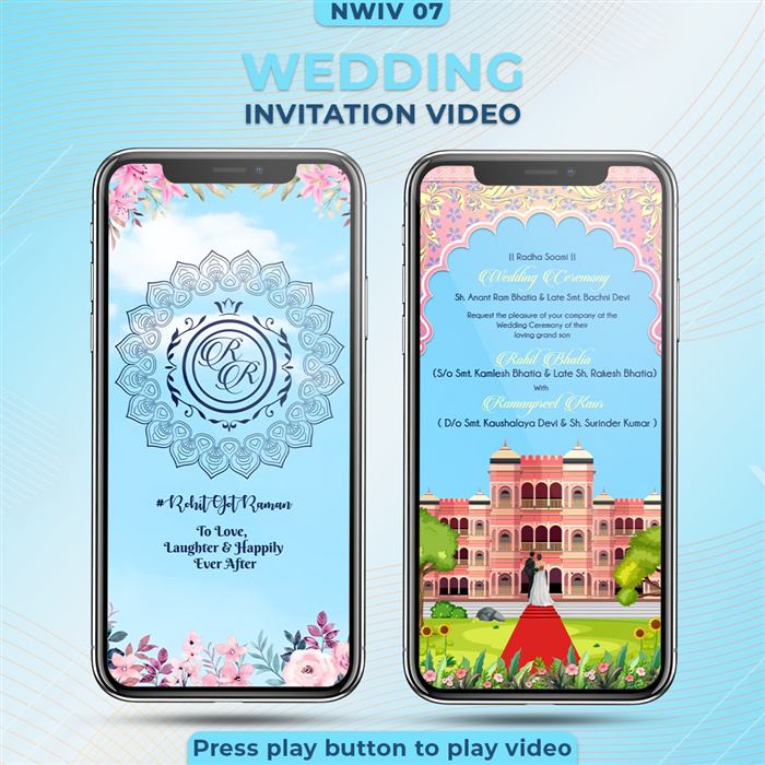 Normal Wedding Invitation Video 07