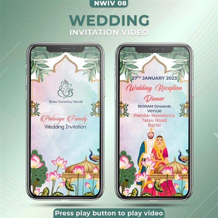 Normal Wedding Invitation Video 08