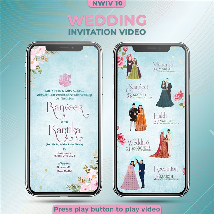 Normal Wedding Invitation Video 10