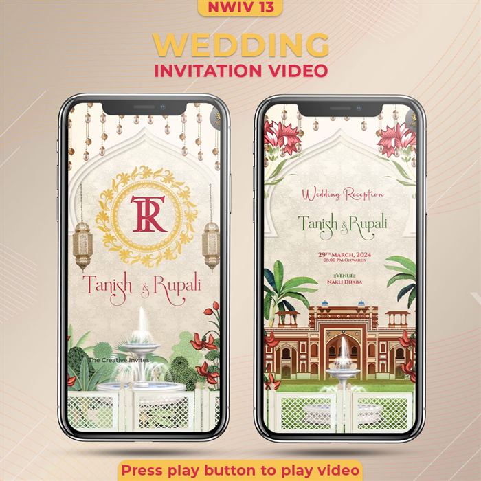 Normal Wedding Invitation Video 13