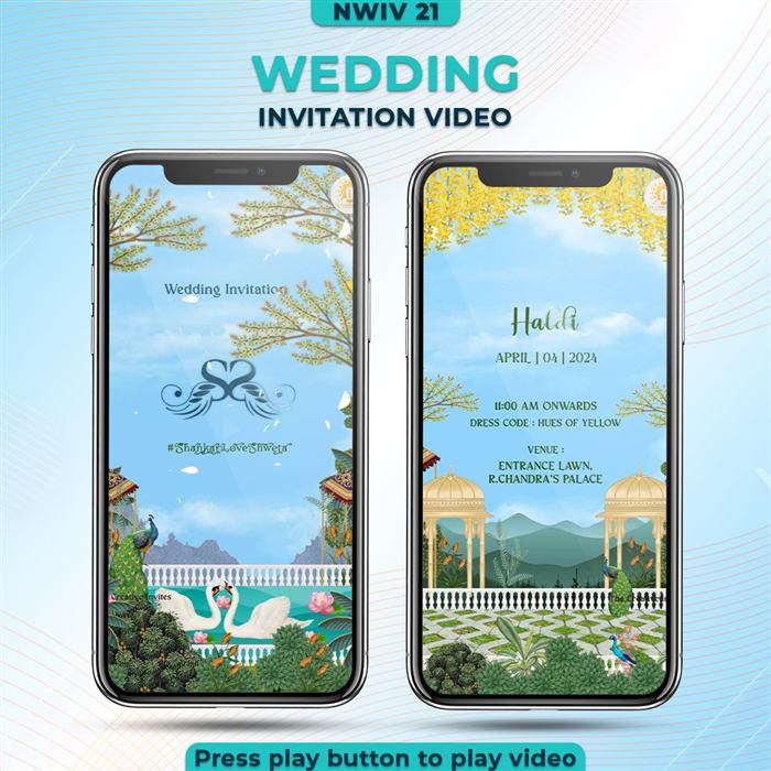 Normal Wedding Invitation Video 21