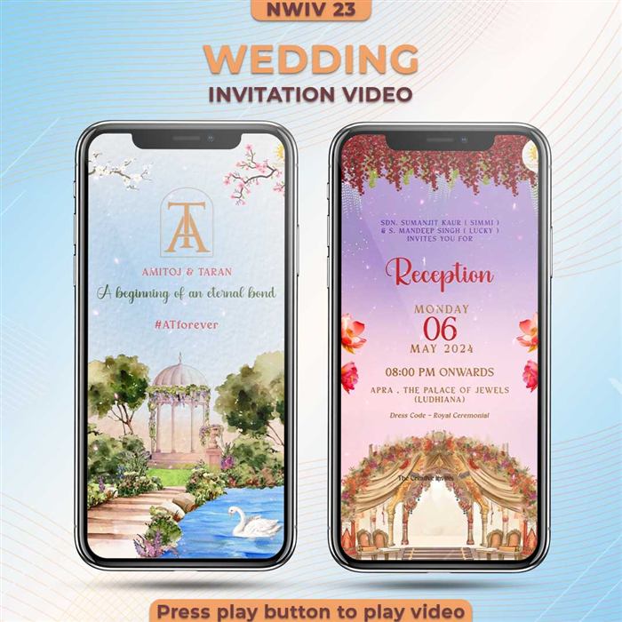 Normal Wedding Invitation Video 23