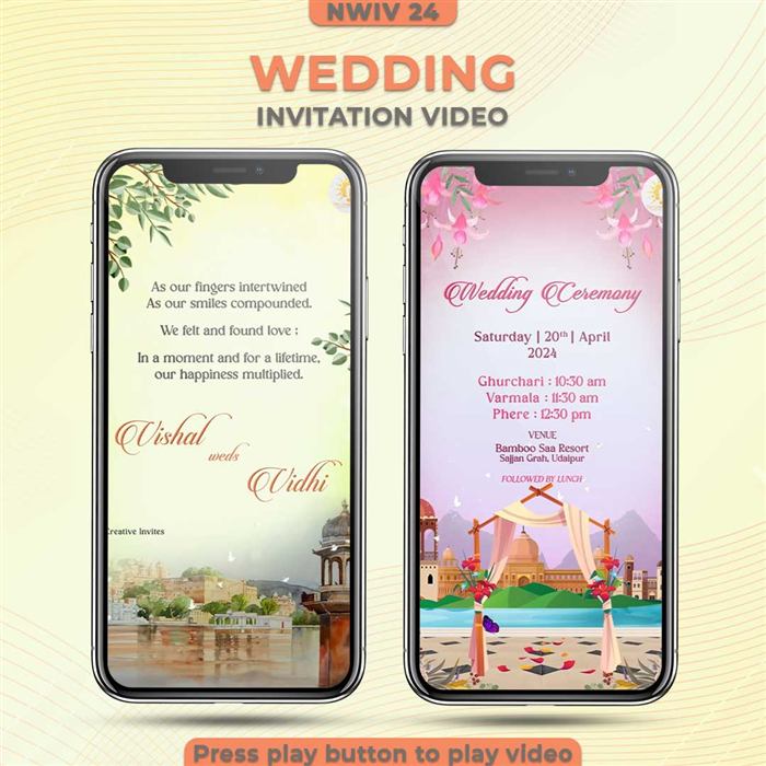 Normal Wedding Invitation Video 24