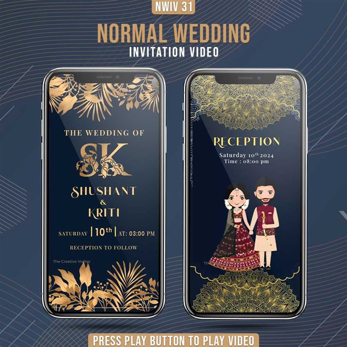 Normal Wedding Invitation Video 31