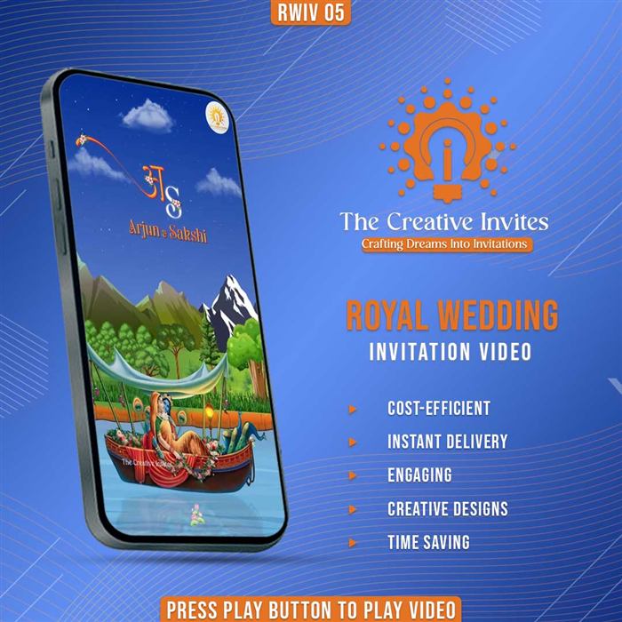 Royal Wedding Invitation Video 05