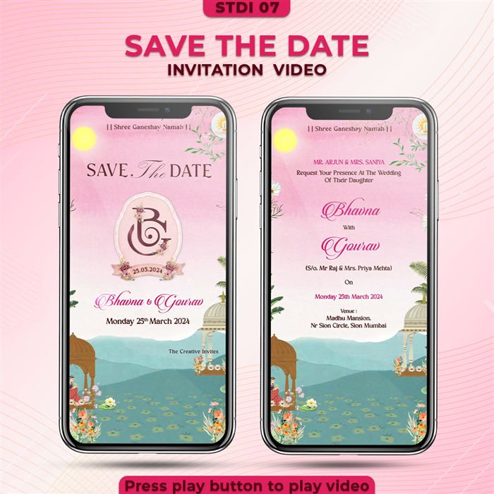 Save the Date Invitation 07