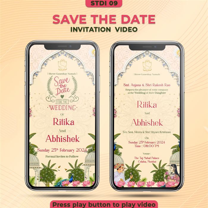 Save the Date Invitation 09