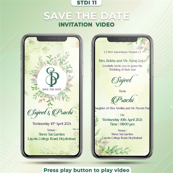Save the Date Invitation 11