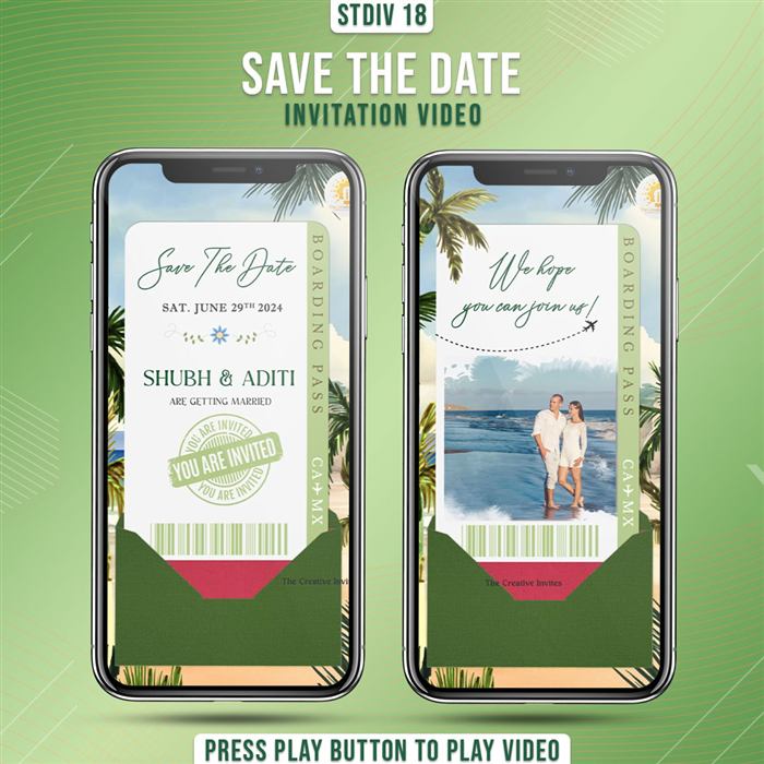 Save the Date Invitation 18