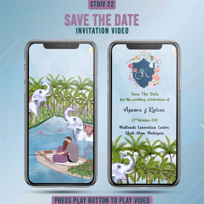 Save the Date Invitation 22