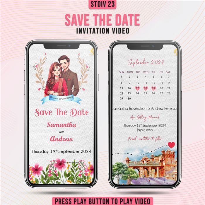 Save the Date Invitation 23