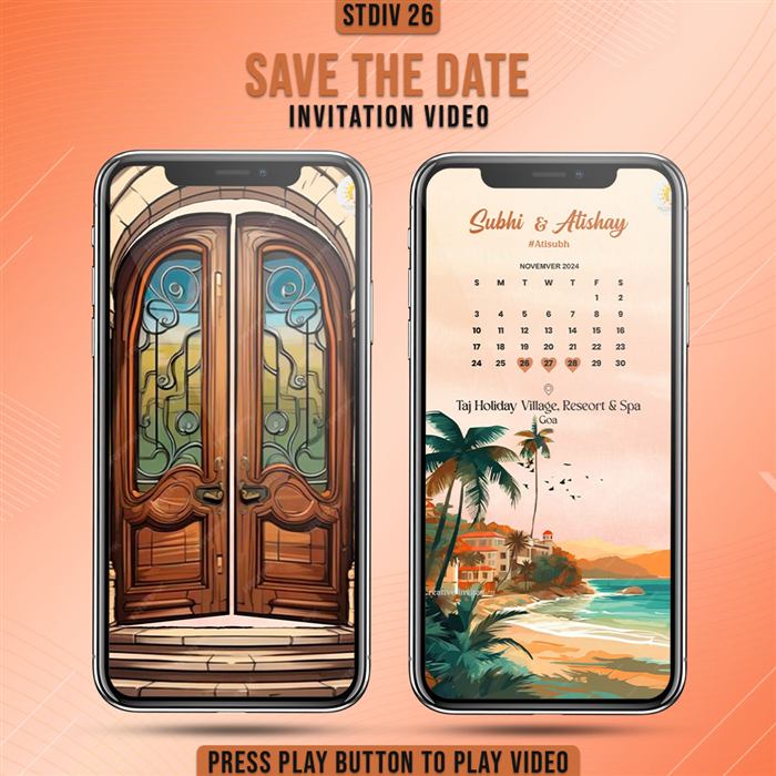 Save the Date Invitation 26