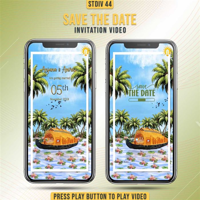 Save the Date Invitation 44