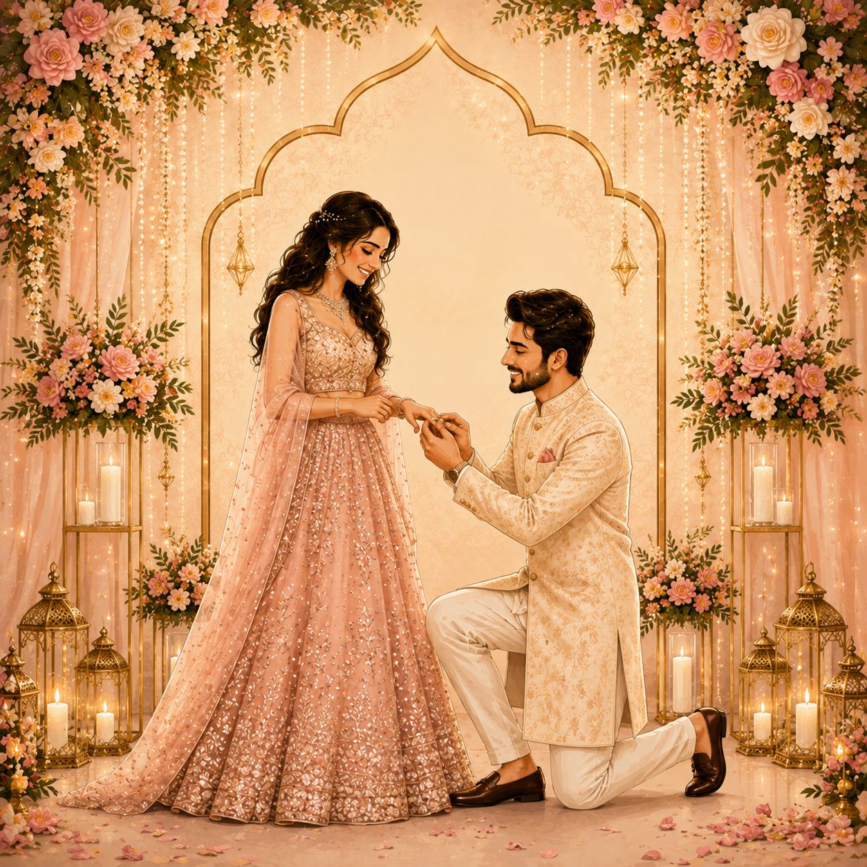 Engagement ceremony
