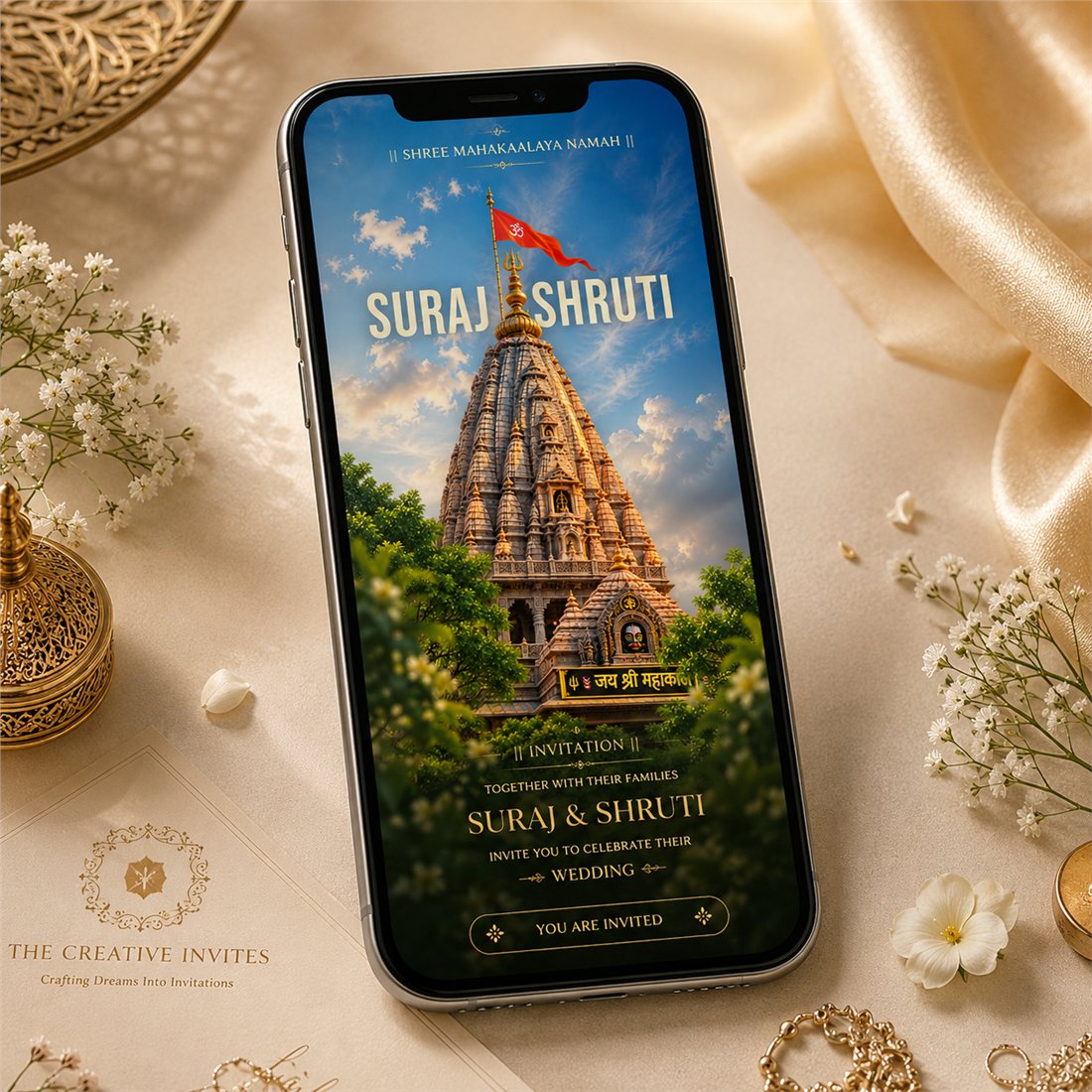 Mahakal website invite template