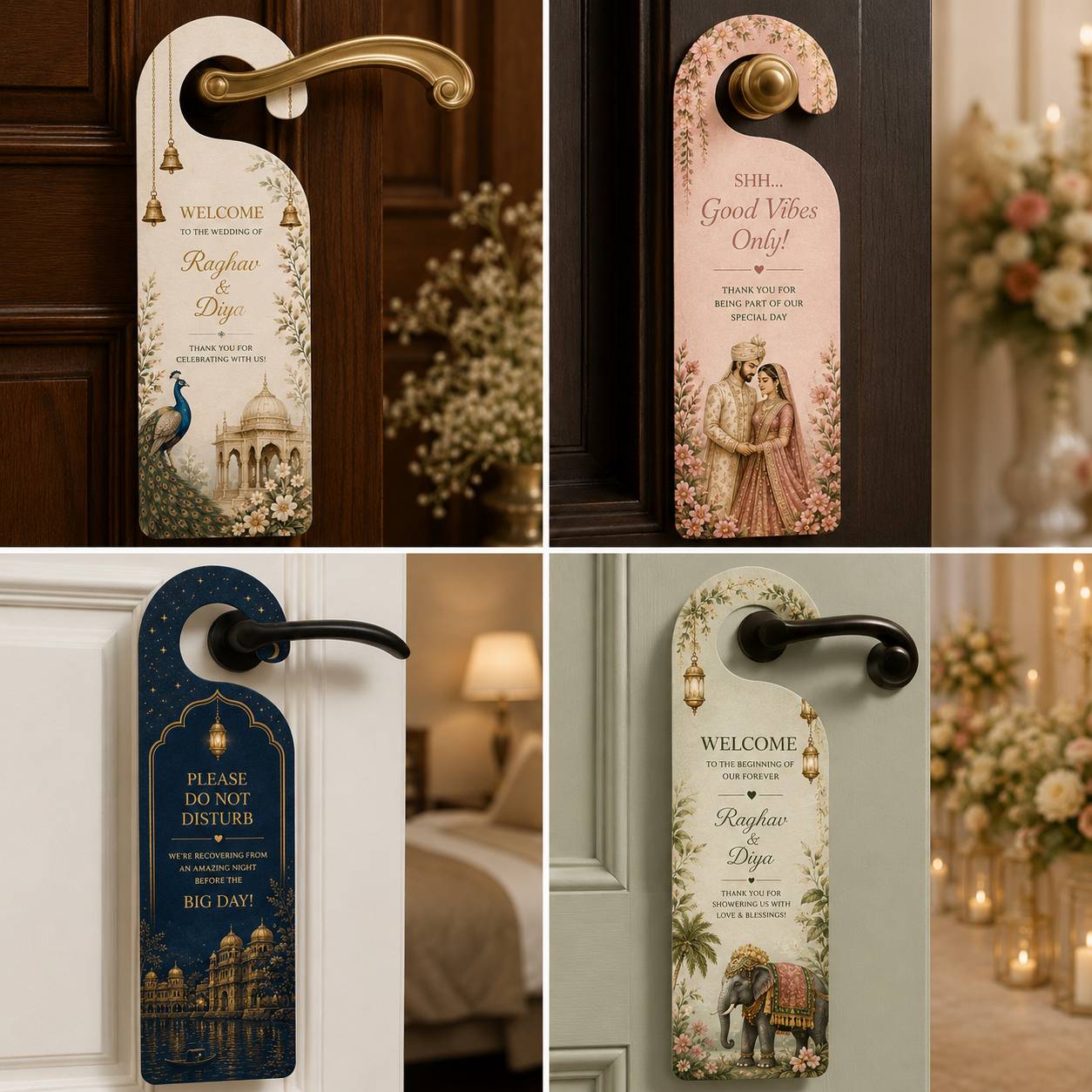 Custom door hangers