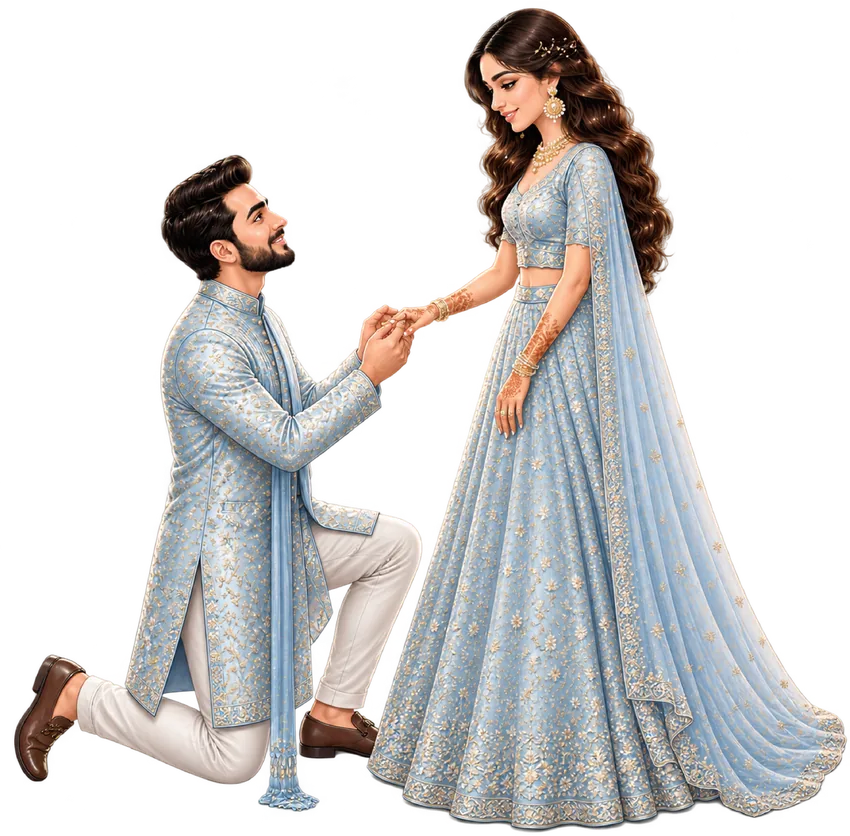 Arav and Shakshi — Lagan