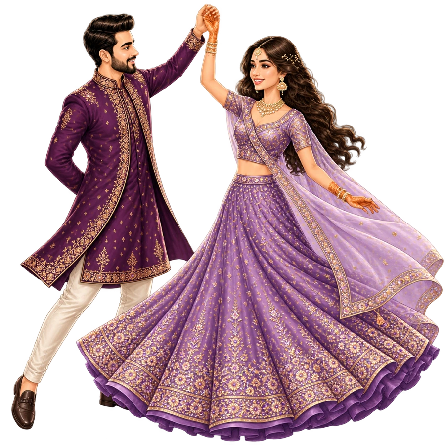 Arav and Shakshi — Sangeet
