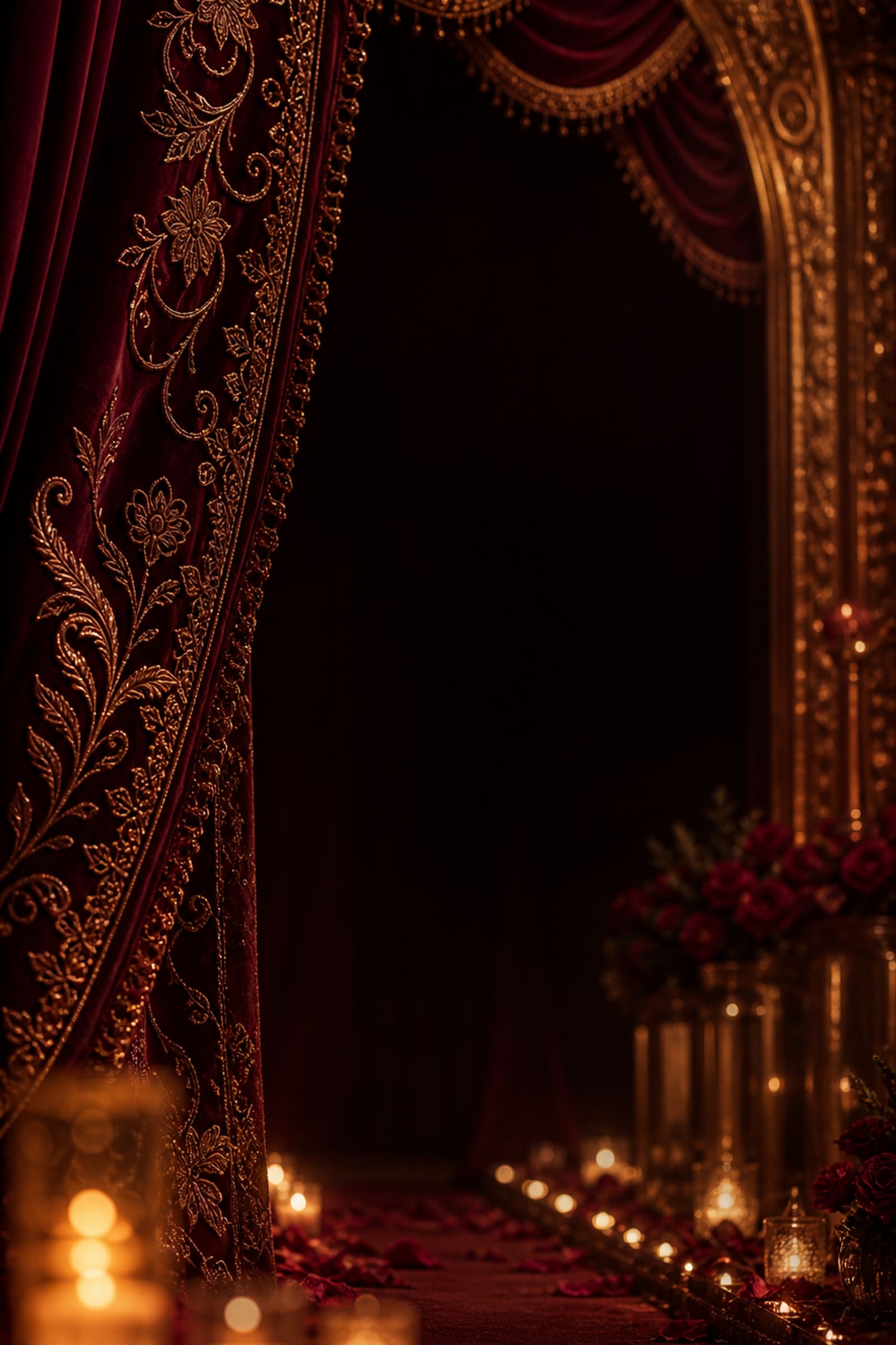 Velvet Opera Wedding Invite Template