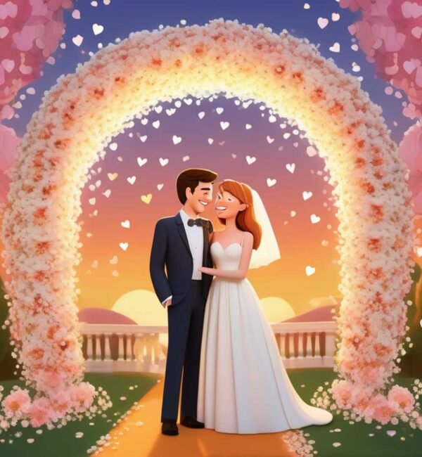 animated wedding invitation video