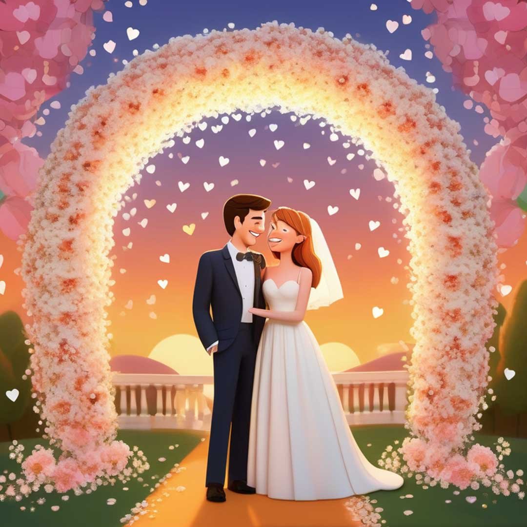 animated wedding invitation video