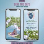 save the date animated invitation