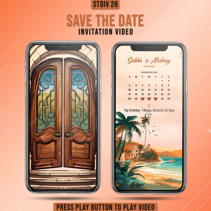 save the date invite