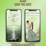 Forest animated save the date