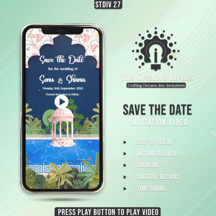 save the date invitation