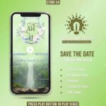 Forest animated save the date